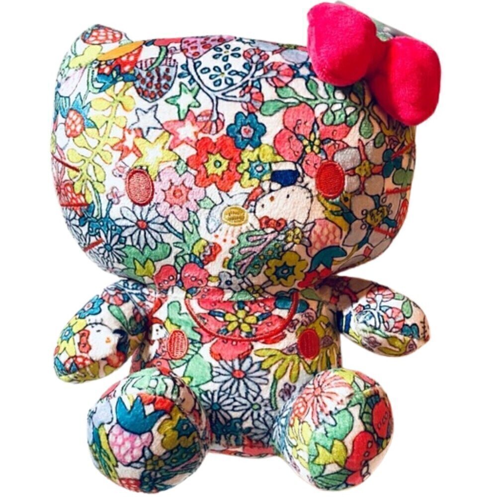 🎀 NWT Sanrio Hello Kitty Liberty Fabrics Plush Doll – Limited Edition 🌸✨